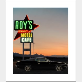 Ford Landau at Roy's Motel Posters and Art